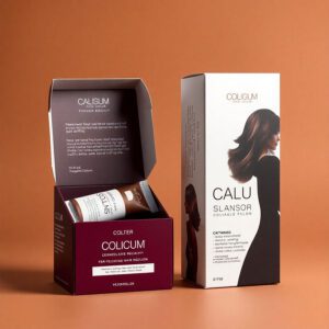 Custom Hair Color Boxes with logo