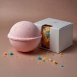 Luxury rigid box for bath bomb packaging