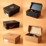 Sturdy cardboard shoe boxes with custom branding