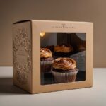 Eco-friendly bakery packaging with brand logo