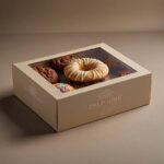 Sturdy custom bakery box for cakes and pastries