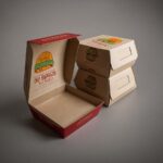 Eco-friendly burger packaging for restaurants