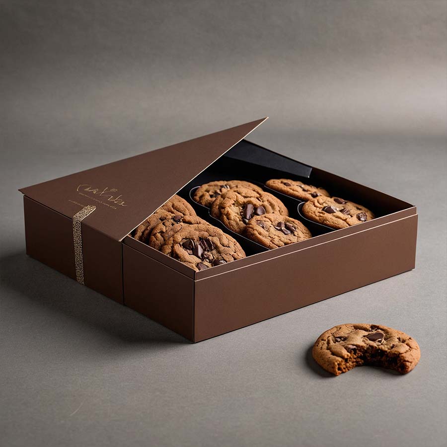 Beautiful custom cookie boxes with window display