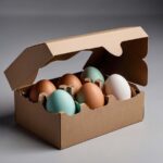 Recyclable custom egg box for farm-fresh eggs