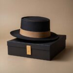 Round rigid custom hat boxes for premium hats