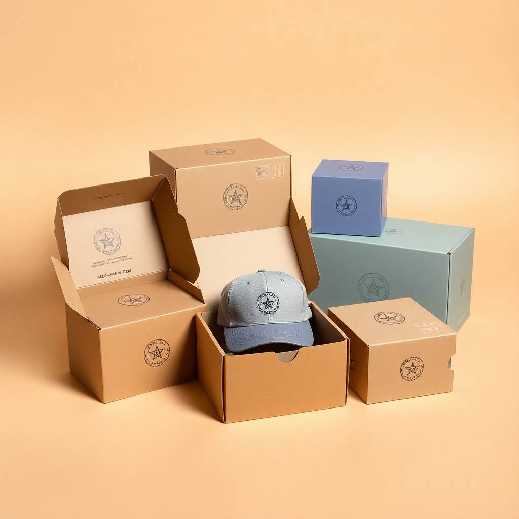 Order Custom Printed Hat Shipping Boxes Wholesale USA