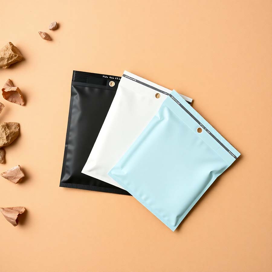 Waterproof and tear-resistant custom poly mailers