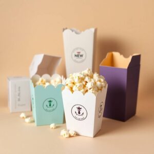 Custom Popcorn Boxes with Logo at Wholesale USA