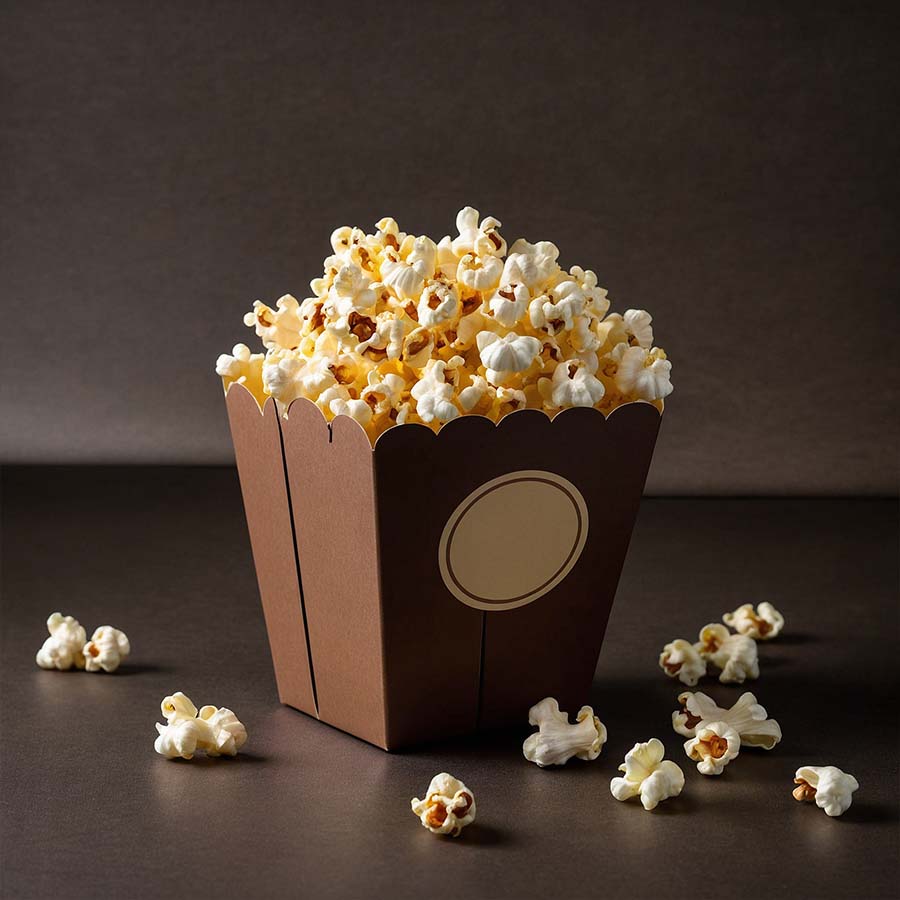 Eco-friendly custom popcorn boxes for theaters