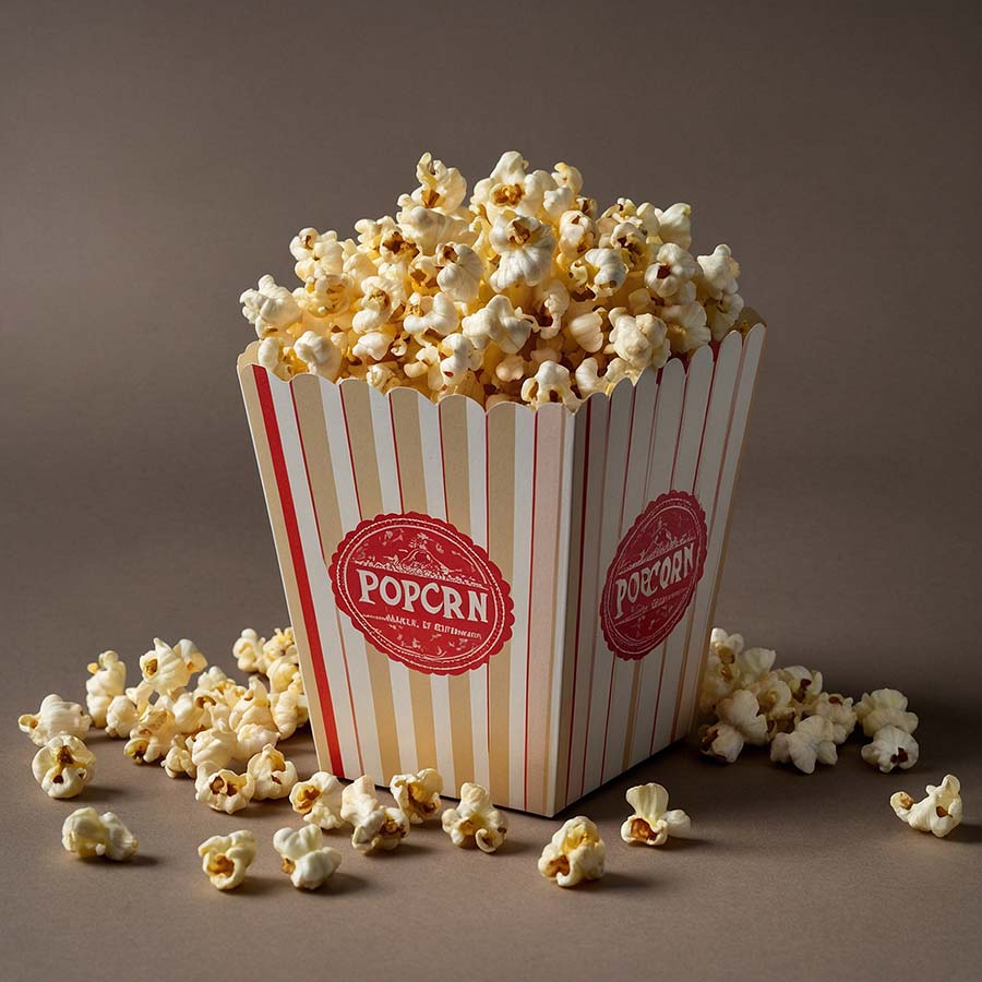 Eco-friendly custom popcorn boxes for events