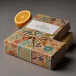 Custom soap boxes with elegant branding