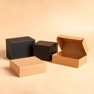 High-quality cardboard boxes with lids for storage