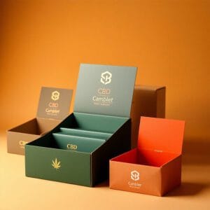 High-quality custom CBD display boxes for retail