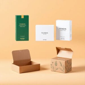 Custom printed CBD tincture boxes with branding