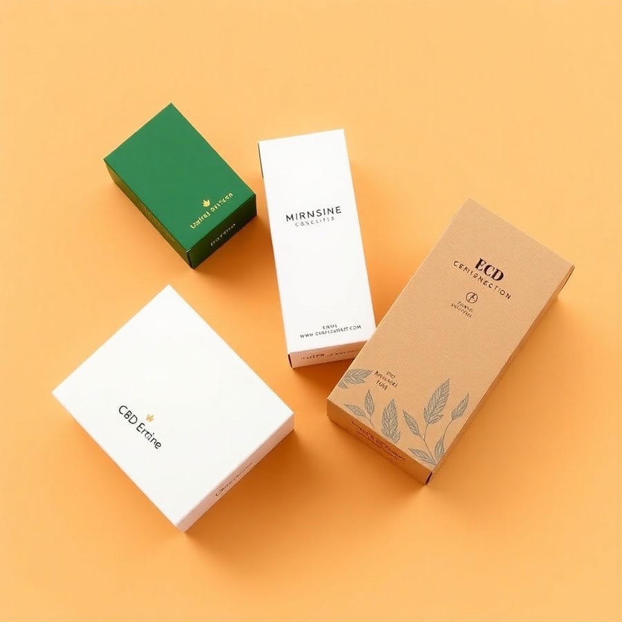 Durable and stylish CBD dropper bottle packaging