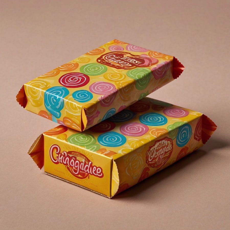 Window-style candy boxes for premium presentation