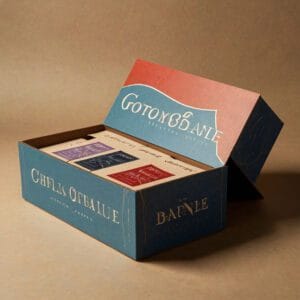 Custom display boxes for retail store shelves