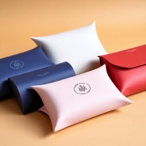 Order Printed Custom Pillow Boxes with Free Shipping