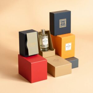 Printed Custom Cologne Boxes with Logo at Wholesale