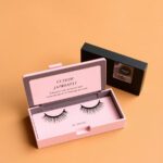 Custom Eyelash Cases with glitter finish