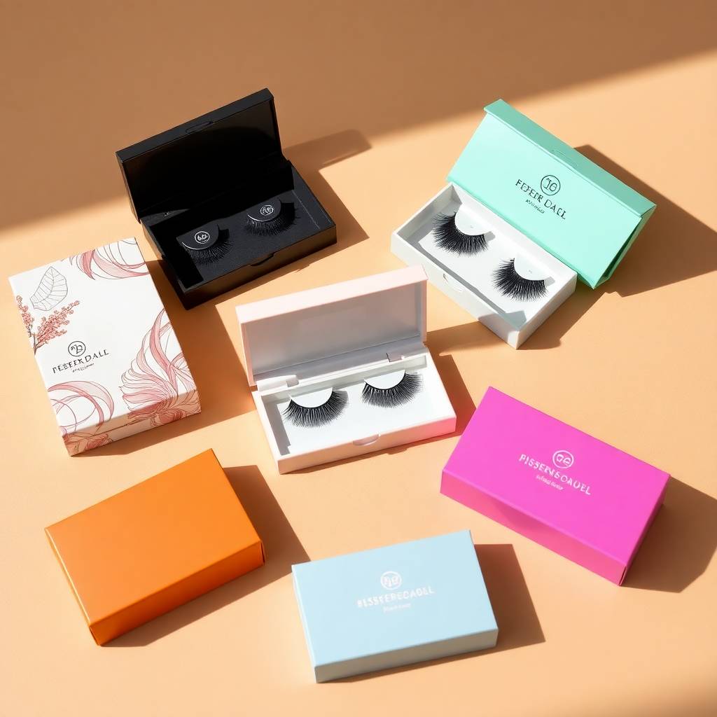 Custom Eyelash Cases and Boxes at Wholesale