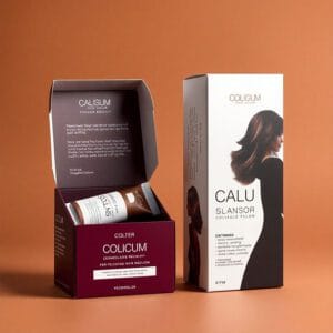 Custom Hair Color Boxes with logo