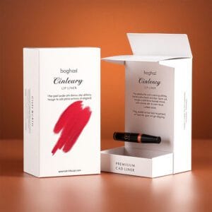 Custom lip liner boxes with elegant design