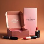 Elegant makeup boxes with logo and design