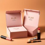 Branded custom cosmetic packaging for lipsticks