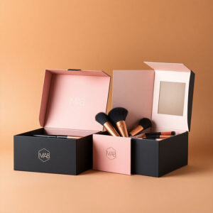 Custom Makeup Tool Boxes with branded print