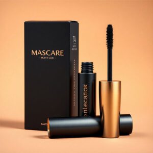 Elegant custom mascara boxes with brand logo