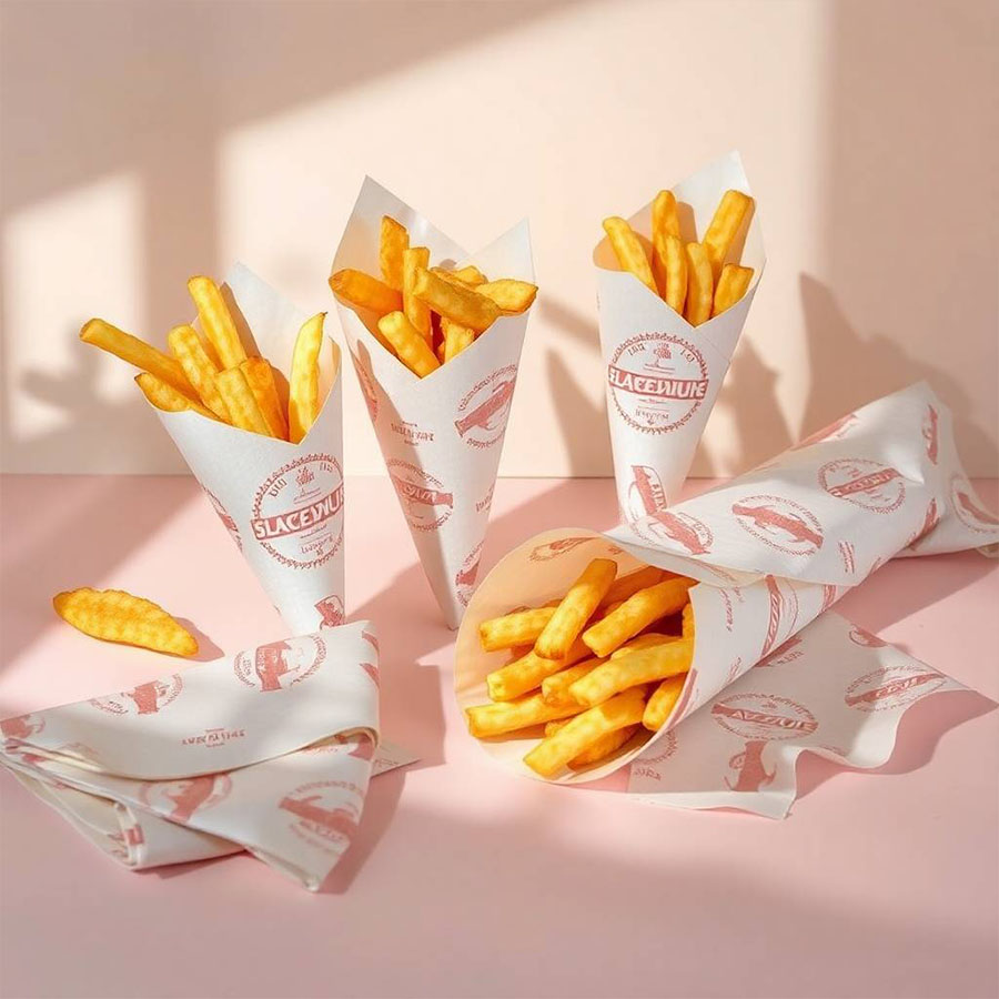 Custom Fish and Chip Paper