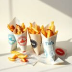 Custom Fish and Chip Paper