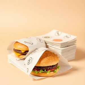 Custom Burger Paper