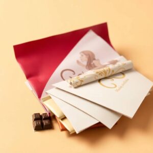 Wholesale Custom Chocolate Wrapping Paper with Logo