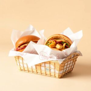 Custom Food Basket Liners