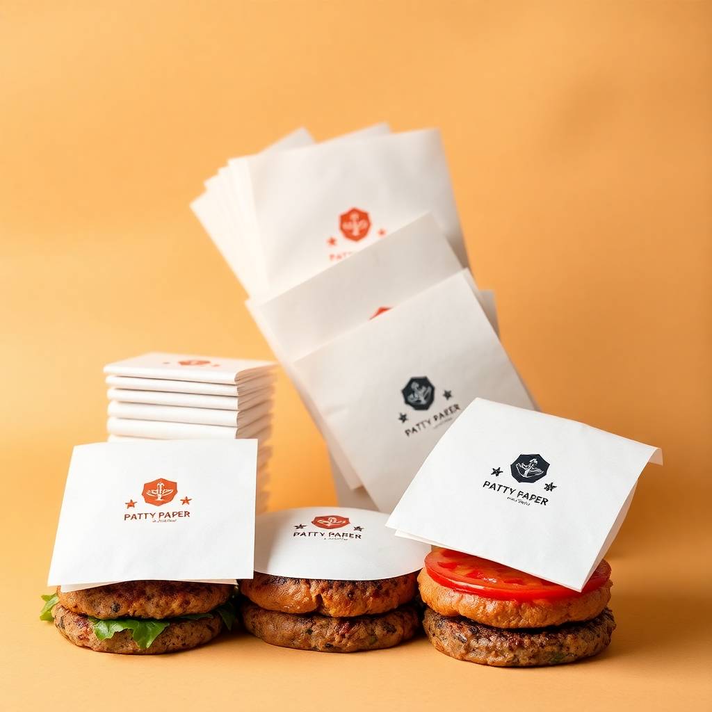 Custom Patty Paperr – Branded and Grease-Resistant