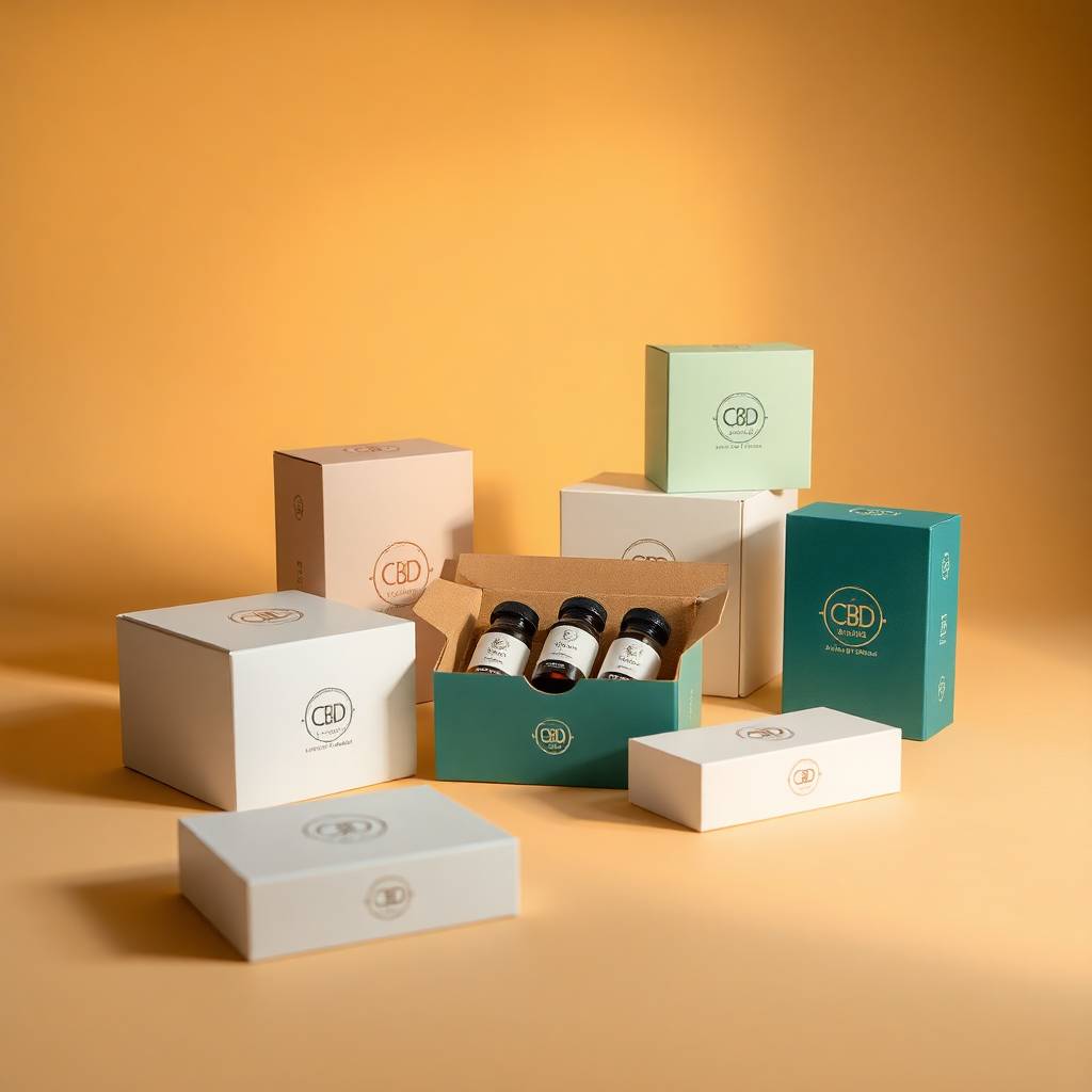 Order Custom CBD Packaging Boxes at Wholesale