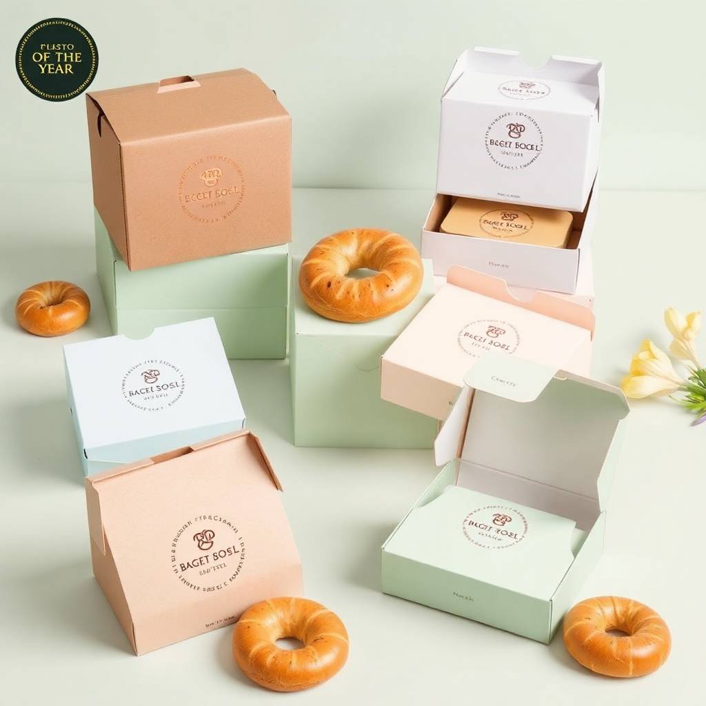 Custom Printed Bagel Boxes