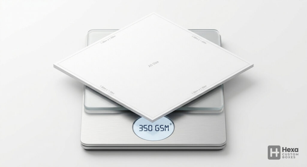 GSM Paper Weight Explained: Guide for Your Food Business 1 It is the primary definition of the entire guide. Users must mentally visualize the "1m x 1m" concept to understand the rest of the content.