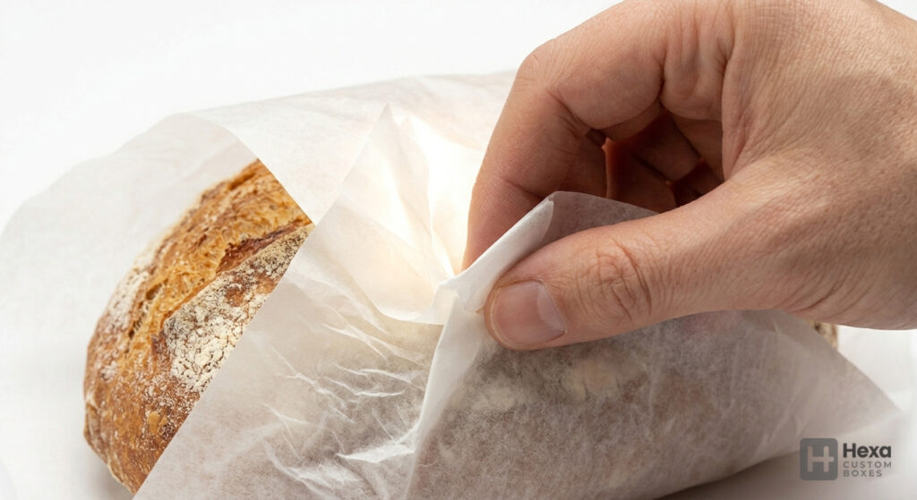 GSM Paper Weight Explained: Guide for Your Food Business 2 This category is about permeability and pliability. We need to show that the paper is "breathable" and can be easily wrapped without tearing.