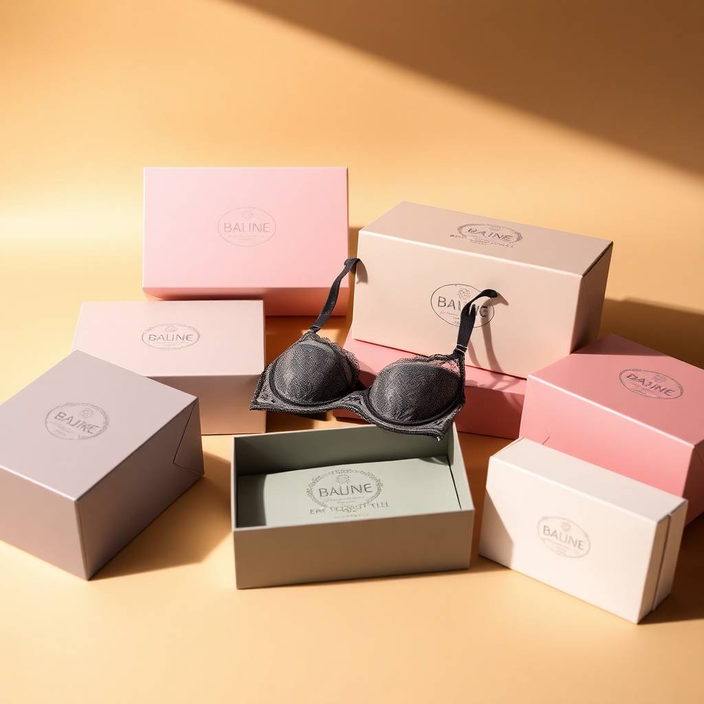 Order Custom Bra Packaging Boxes with Logo