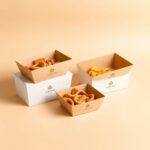 Custom Printed Food Trays for Serving with Logo