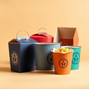 Home - Custom Printed Boxes 73 Custom Oyster Pail Boxes - Takeout Packaging