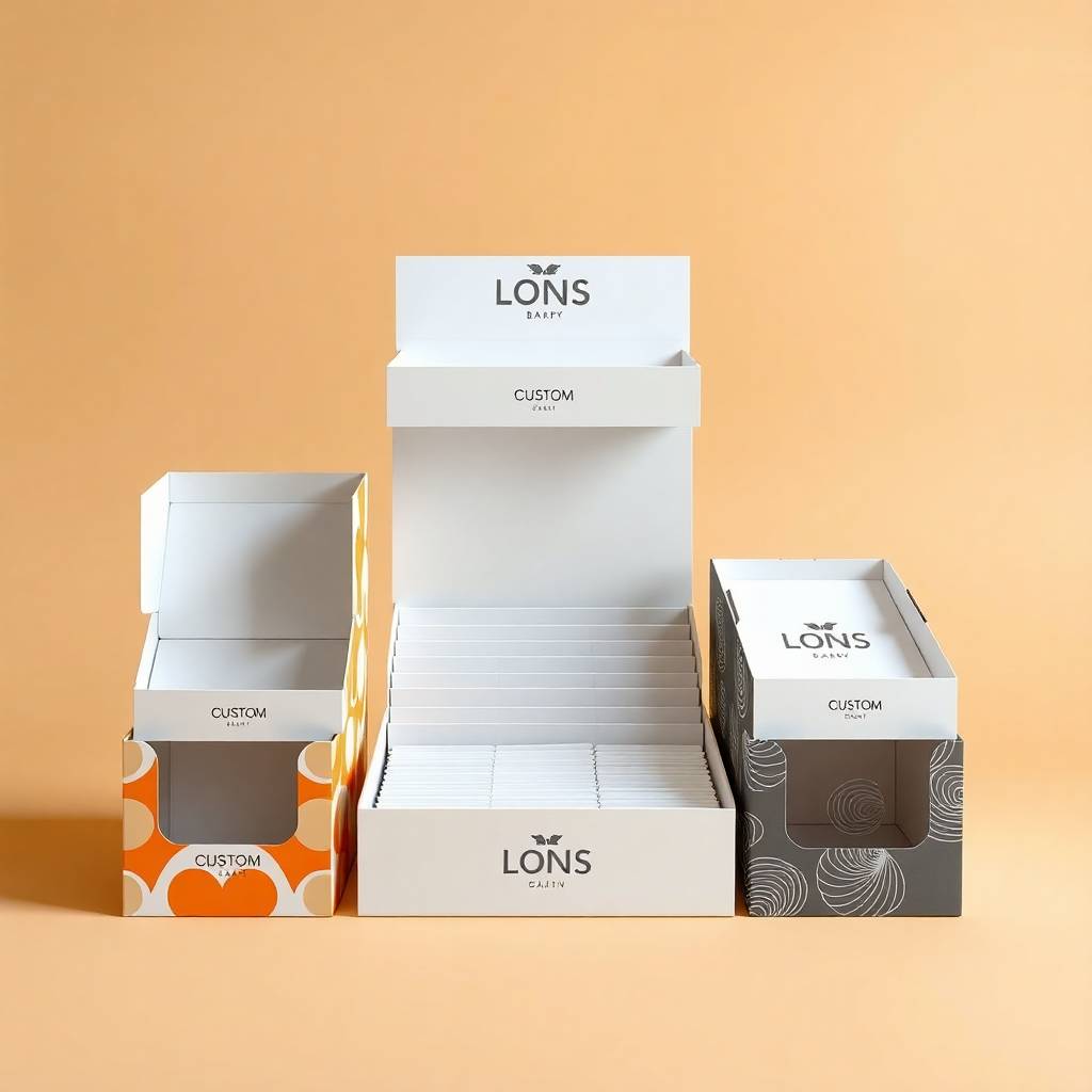 Affordable Custom Counter Display Boxes at Wholesale