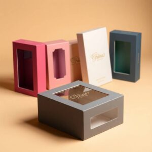 Affordable Custom Die Cut Window Boxes - Free Shipping
