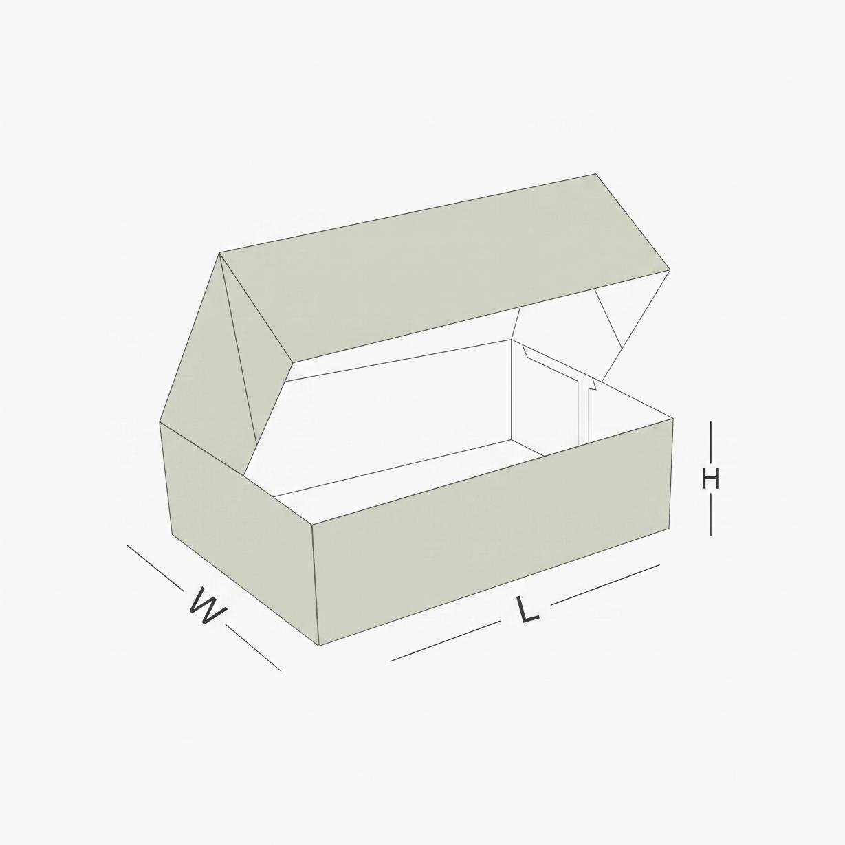 custom four corner cake boxes with window panel and friction lock corners