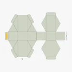custom hexagon boxes in multiple styles including tuck-top window and 2-piece lid base