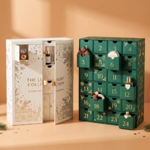 Home - Custom Printed Boxes 77 Personalized Rigid Advent Calendar Boxes