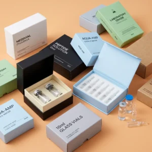 Home - Custom Printed Boxes 73 custom 10ml vial boxes in folding carton and rigid magnetic formats for pharmaceutical and peptide vials